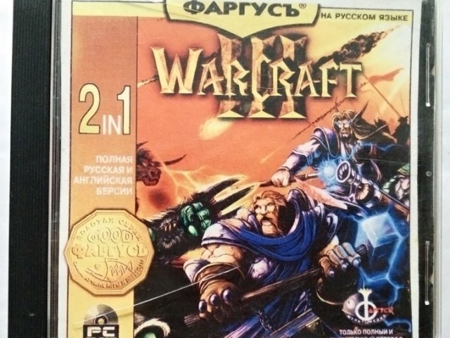 Игровой диск WarCraft III (Фаргусъ) - 1/1