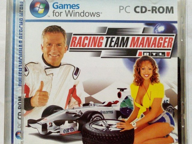 Игровой диск Racing Team Manager RTL - 1/1