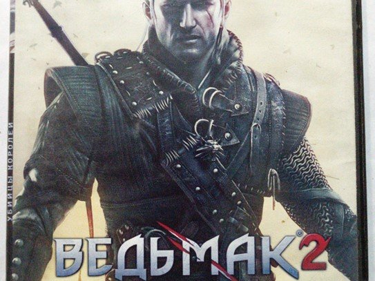 Игровой диск Ведьмак 2 убийцы королей. PCDVD - 1/1