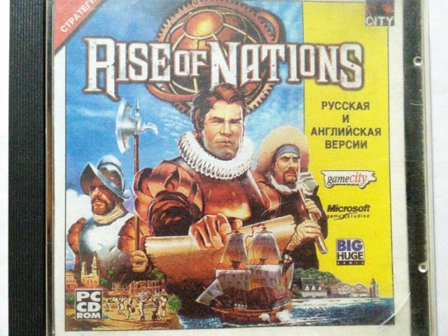 Игровой диск Rise Of Nations (City) - 1/1