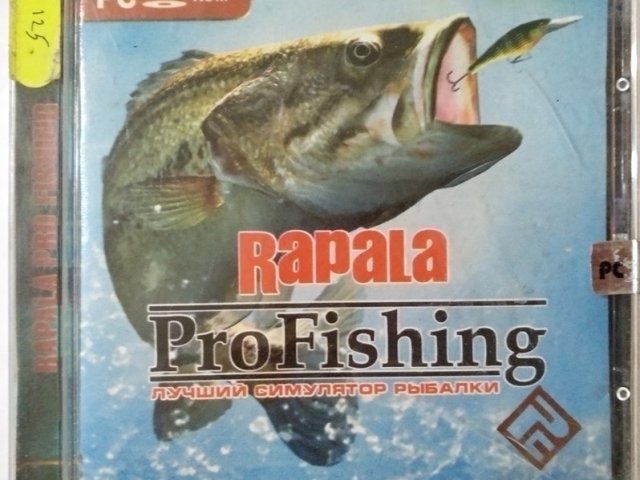 Игровой диск Rapala ProFishing. Лучший симулятор рыбалки (РП) - 1/1