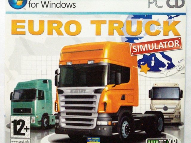 Игровой диск Euro Truck Simulator - 1/1