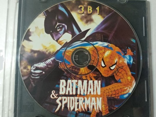Игровой диск Batman & Spiderman 3в1 - 1/1