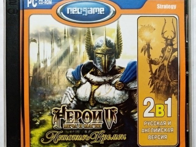 Игровой диск Heroes V меча и магии. Летопись времен (Neogame) - 1/1