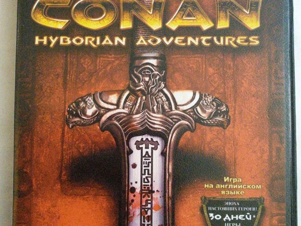Игровой диск Age of Conan: Hyborian Adventures. PCDVD - 1/1