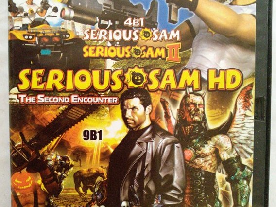 Игровой диск Serious Sam, Painkiller. PCDVD - 1/1