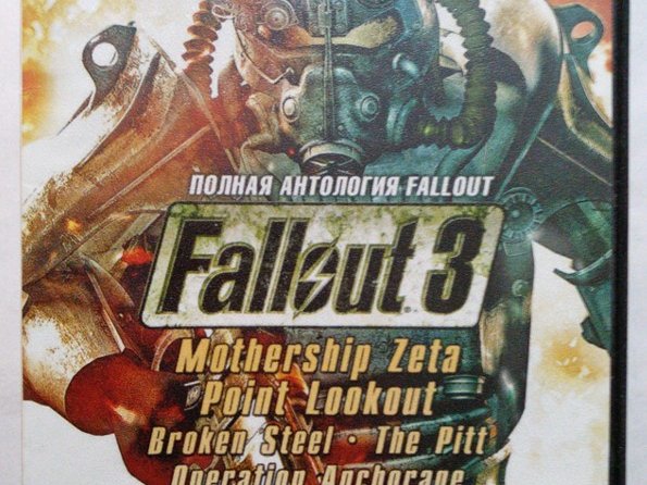 Игровой диск Fallout 3 (Mothership Zeta, Point Lookout, Broken Steel) - 1/1