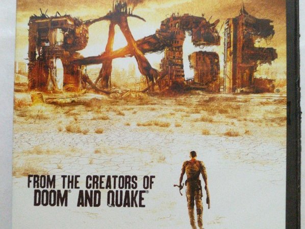 Игровой диск RAGE (от создателей Doom и Quake). PCDVD - 1/1