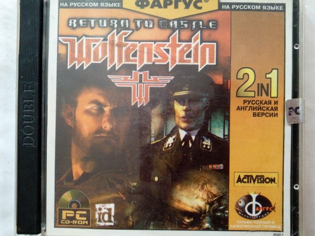 Игровой диск Return to castle Wolfenstein (Фаргус) - 1/1