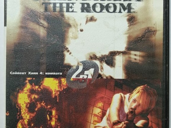 Игровой диск Silent Hill 4 The Room, Silent Hill 3. 2в1 для PS2 - 1/1