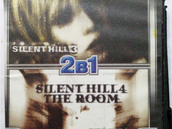 Игровой диск Silent Hill 3, Silent Hill 4 the room. 2в1 для PS2 - 1/1
