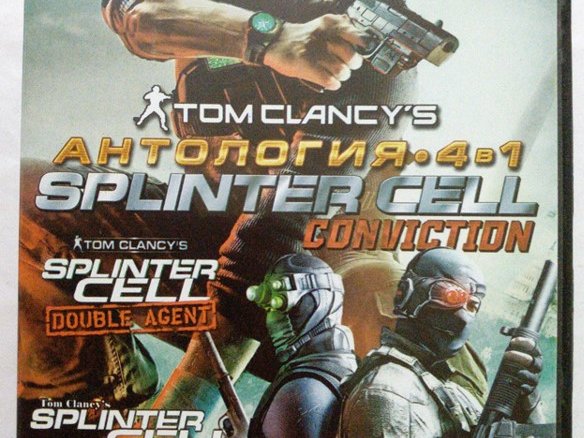 Игровой диск Tom Clancy Splinter Cell - Антология (4в1) - 1/1
