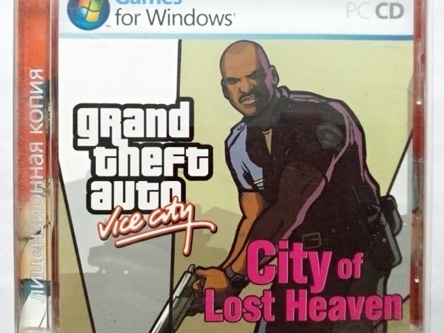 Игровой диск GTA Grand Theft Auto. Vice City. City of Lost Heaven - 1/1