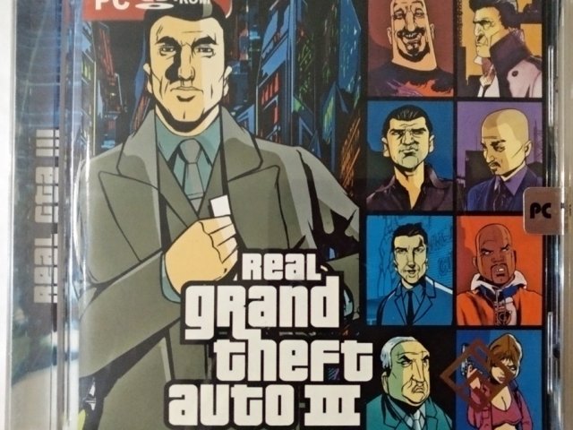 Игровой диск GTA Real Grand Theft Auto 3 (РП) - 1/1