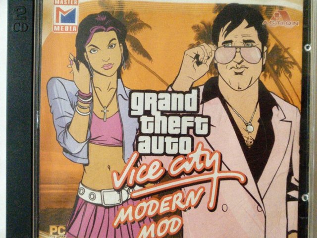 Игровой диск GTA Grand Theft Auto. Vice City modern mod (Master Media) - 1/1