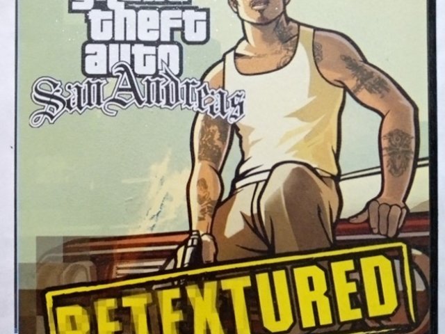 Игровой диск GTA Grand Theft Auto. San Andreas - Retextured - 1/1