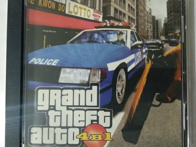 Игровой диск GTA Grand Theft Auto 4в1 - 1/1
