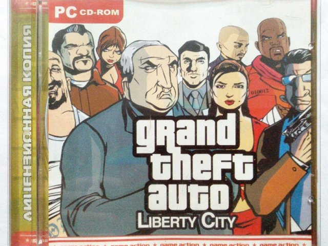 Игровой диск GTA Grand Theft Auto Liberty City - 1/1