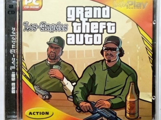 Игровой диск GTA Grand Theft Auto San Andreas - Los-Angeles - 1/1