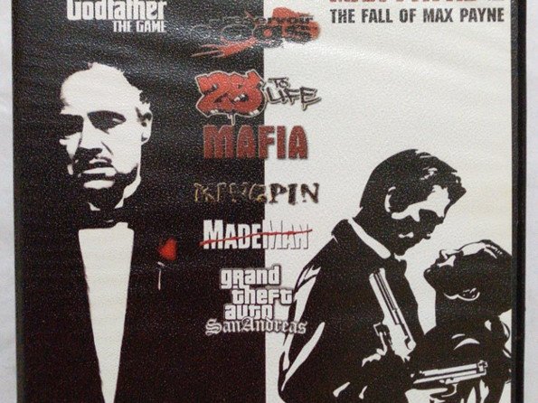 Игровой диск 25 to life, Mafia, GTA Grand Theft Auto - San Andreas, Max Payne 2 - 1/1