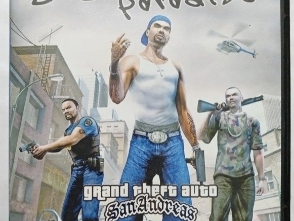 Игровой диск GTA Grand Theft Auto - San Andreas, 25 to life. Gangsta paradise - 1/1
