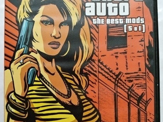Игровой диск GTA Grand Theft Auto - the best mods (5в1) - 1/1