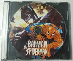 Игровой диск Batman & Spiderman 3в1 - 1