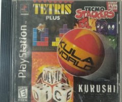 Игровой диск Tetris Plus, Kurushi для PS1 - 1