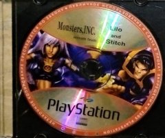Игровой диск Monster INC, Lilo and Stitch для PS1 - 1