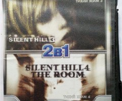 Игровой диск Silent Hill 3, Silent Hill 4 the room. 2в1 для PS2 - 1