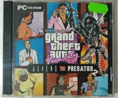 Игровой диск GTA Grand Theft Auto Vice City - Aliens vs predator 2 - 1