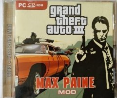 Игровой диск GTA Grand Theft Auto 3 mod Max Paine - 1