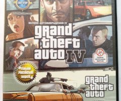 Игровой диск GTA Grand Theft Auto 4. GTA San Andreas. Свит перегонив - 1