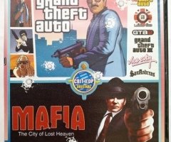 Игровой диск GTA Grand Theft Auto - San Andreas, Vice City, GTA 2-3, Mafia - 1