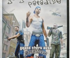 Игровой диск GTA Grand Theft Auto - San Andreas, 25 to life. Gangsta paradise - 1