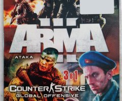 Игровой диск Arma 3, Counter Strike, Delta Force 2. Золотая коллекция - 1