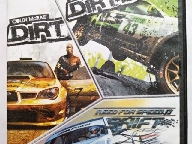Игровой диск DiRT 2 / DiRT / NFS Need For Speed Shift - 1/1