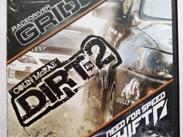 Игровой диск DiRT 2 / DiRT / NFS Need For Speed Shift (3в1) - 1/1