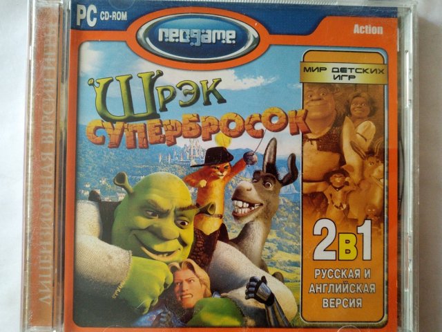 Игровой диск Шрек супербросок (Neogame) - 1/1