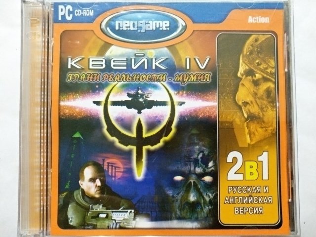 Игровой диск Квейк 4 грани реальности мумия (Neogame) - 1/1