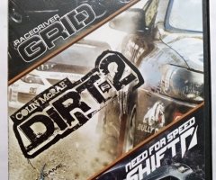 Игровой диск DiRT 2 / DiRT / NFS Need For Speed Shift (3в1) - 1