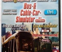 Игровой диск Bus & Cable-Car Simulator (12в1) - 1