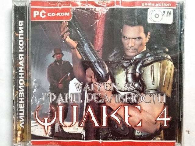 Игровой диск Quake 4 waffen ss грани реальности (Master Media) - 1/1