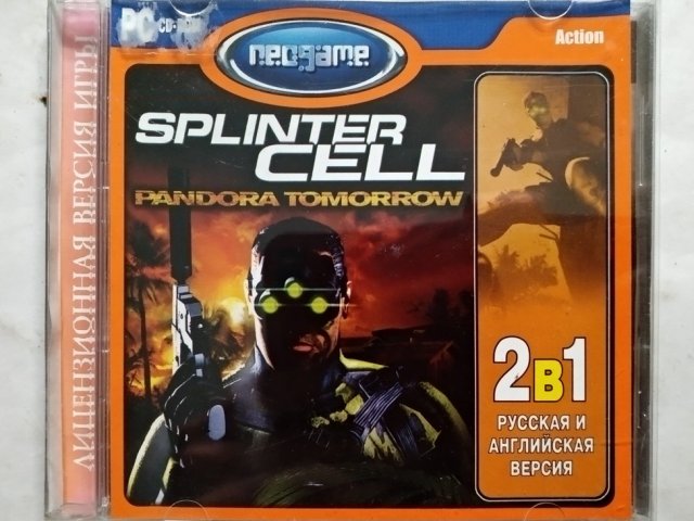Игровой диск Splinter Cell Pandora Tomorrow (Neogame) - 1/1