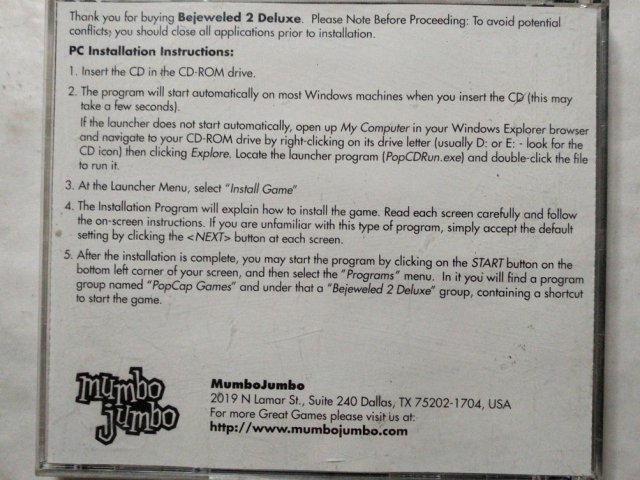 Игровой диск Bejewled 2 Deluxe - 2/2