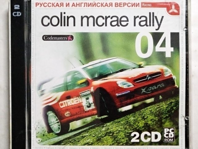 Игровой диск Colin mcrae raklly 04. Triada - 1/1