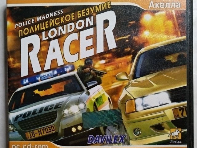 Игровой диск London racer. Акелла - 1/1