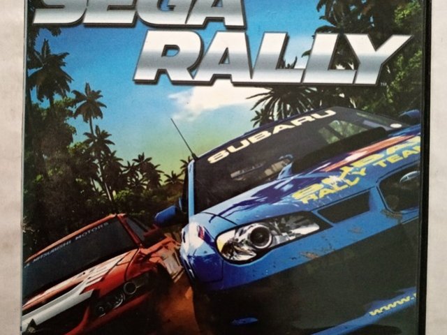 Игровой диск Sega rally. PCDVD - 1/1