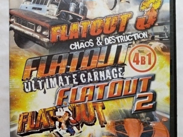 Игровой диск Flatout 4в1. Свит максимум хаосу. PCDVD - 1/1