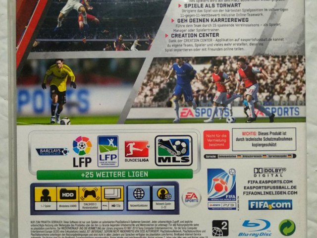 Игровой диск Fifa 11 для PS3 - 2/3